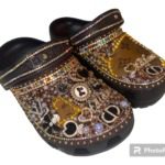 Miss Designer black crocs